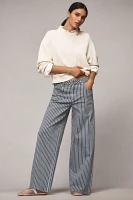 Seventy + Mochi Gracie High-Rise Wide-Leg Jeans