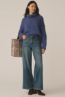 Seventy + Mochi Bay High-Rise Wide-Leg Jeans