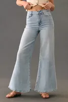 Frame Le Palazzo High-Rise Crop Wide-Leg Jeans