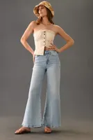 Frame Le Palazzo High-Rise Crop Wide-Leg Jeans