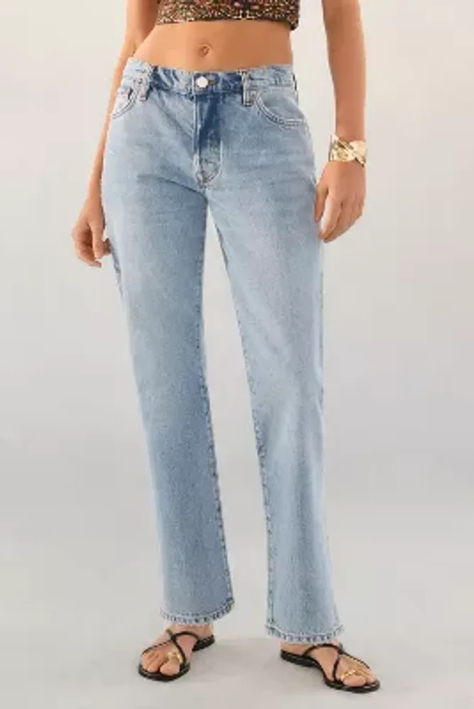 Frame Le Slouch Low-Rise Relaxed-Leg Jeans