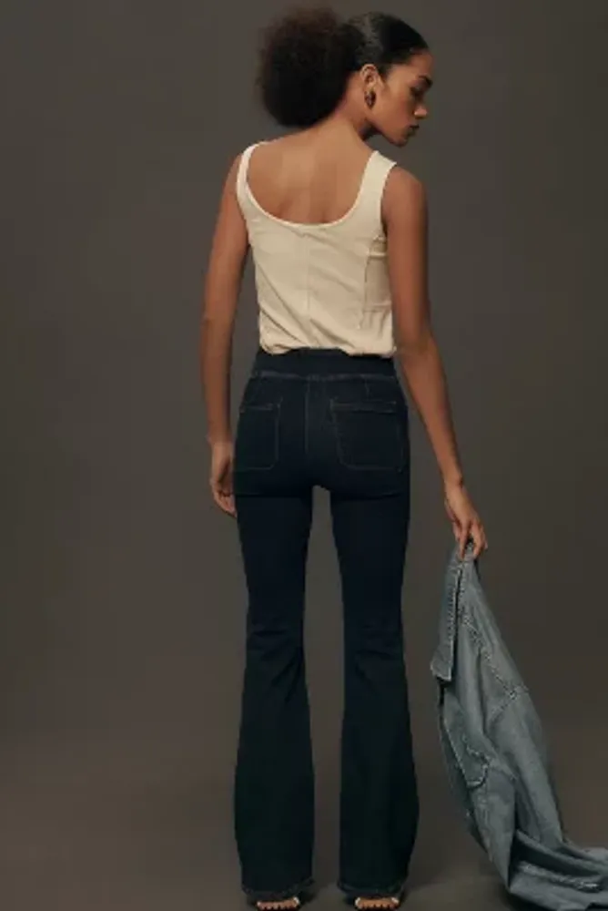Frame Bardot Jetset High-Rise Flare Jeans