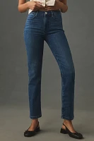 FRAME Le High High-Rise Straight Jeans