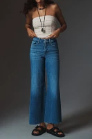 FRAME Le Palazzo Crop High-Rise Wide-Leg Jeans