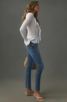 FRAME Le Garcon Mid-Rise Skinny Jeans