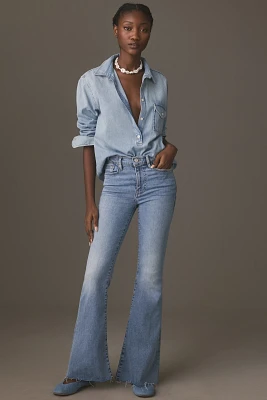 FRAME Le Easy Flare High-Rise Jeans