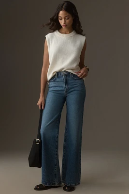 FRAME Petite Le Jane Wide-Leg Jeans