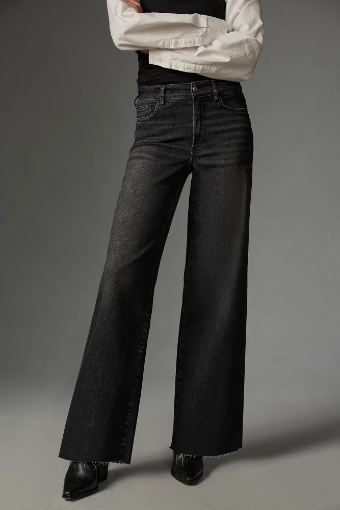 FRAME Le Slim Palazzo High-Rise Wide-Leg Jeans