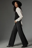 FRAME Le Slim Palazzo High-Rise Wide-Leg Jeans