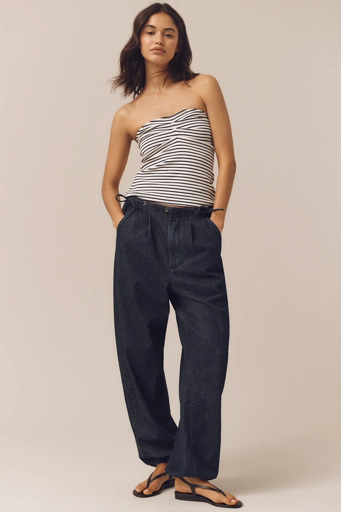 Pilcro Mid-Rise Pull-On Jogger Jeans