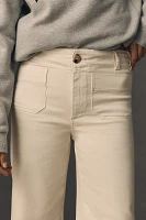 The Colette Cropped Wide-Leg Jeans by Maeve