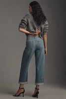 Pilcro Baggy Slim Boyfriend High-Rise Relaxed Jeans