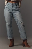 Pilcro Baggy Slim Boyfriend High-Rise Relaxed Jeans