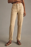 The Wanderer Mid-Rise Relaxed-Leg Jeans by Pilcro