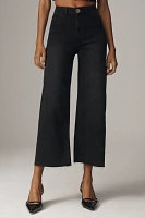 The Ettie High-Rise Crop Wide-Leg Jeans by Maeve