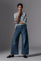 Pilcro Full Curve High-Rise Wide-Leg Jeans