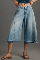Pilcro Mid-Rise Culotte Jeans