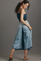 Pilcro Mid-Rise Culotte Jeans