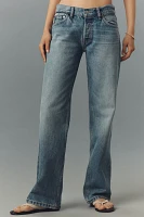 EB Denim Low-Rise Baggy Straight-Leg Jeans