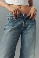 EB Denim Low-Rise Baggy Straight-Leg Jeans