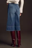 Pilcro Mid-Rise Vintage Culotte Jeans