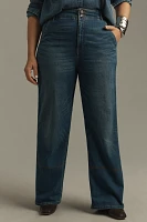 The Eventide High-Rise Wide-Leg Trouser Jeans by Pilcro