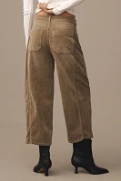 The Kenna Heritage Mid-Rise Barrel Jeans by Pilcro: Corduroy Edition
