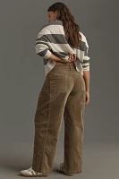 The Kenna Heritage Mid-Rise Barrel Jeans by Pilcro: Corduroy Edition