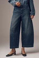 Pilcro Curve High-Rise Tapered Barrel Jeans