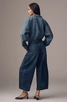 Pilcro Curve High-Rise Tapered Barrel Jeans