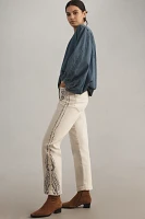 Pilcro Slim Slouch Mid-Rise Straight-Leg Jean