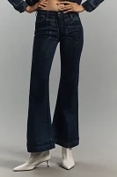 Pilcro Retro Flare Mid-Rise Jeans