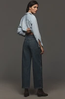 Pilcro State Fair Mid-Rise Tapered Ankle Jeans