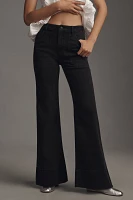 Pilcro Relaxed High-Rise Full-Flare Jeans