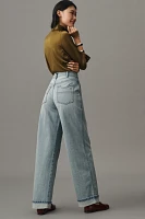 Pilcro Mason High-Rise Relaxed Gaucho Ankle Jeans