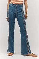 Pilcro Rainbow High-Rise Bootcut Jeans