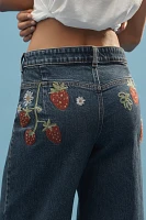 Pilcro High-Rise Wide-Leg Jeans