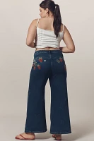 Maeve High-Rise Wide-Leg Jeans