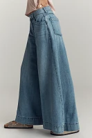 Pilcro Mid-Rise Super-Wide-Leg Jeans