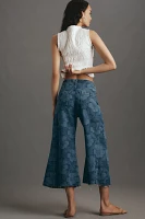 The Adi High-Rise Crop Relaxed Flare Jeans by Pilcro