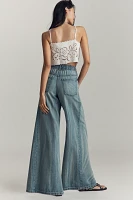 The Adi Mid-Rise Relaxed Flare Jeans by Pilcro: Pull-On Edition