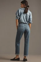 FRAME Le Mec High-Rise Straight-Leg Jeans