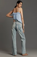 Scotch & Soda The Glow High-Rise Bootcut Jeans