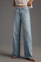 RE/DONE Painter High-Rise Wide-Leg Jeans