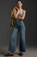 RE/DONE High-Rise Wide-Leg Crop Jeans