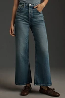 RE/DONE High-Rise Wide-Leg Crop Jeans