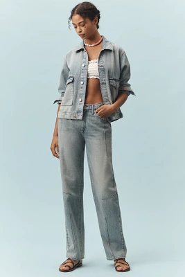 Triarchy Goldie Mid-Rise Straight-Leg Jeans