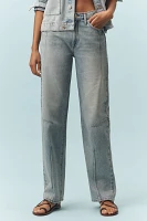 Triarchy Goldie Mid-Rise Straight-Leg Jeans