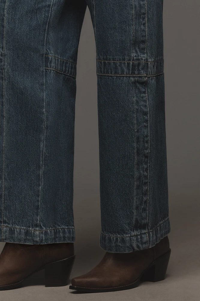 Pilcro Full Oversize Curve High-Rise Barrel Jeans