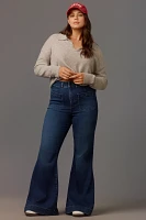 Maeve High-Rise Mega-Flare Jeans